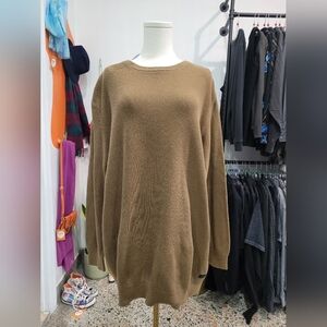 Blend 100% Cotton Men's Brown Classic Sweater